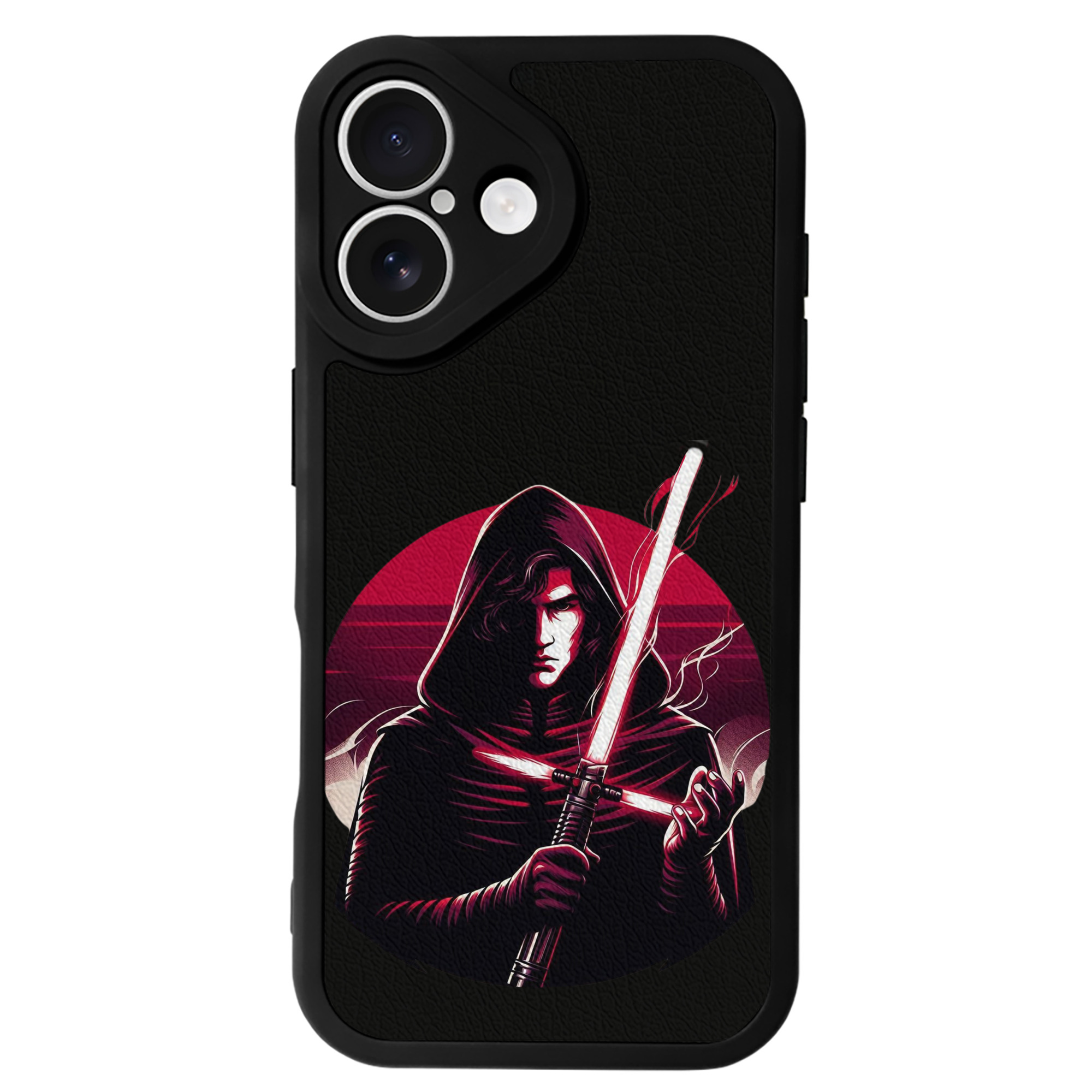 （画像用） スター・ウォーズ Star Wars 【iPhone 16シリーズ対応】シリコンスマホケース（レザー調） 材質：シリコン